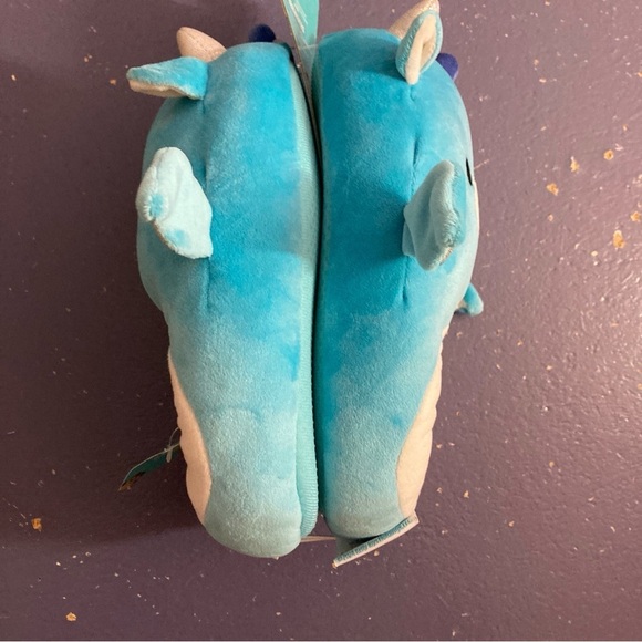 Squishmallows Tatiana Blue Dragon Slippers - Picture 5 of 7